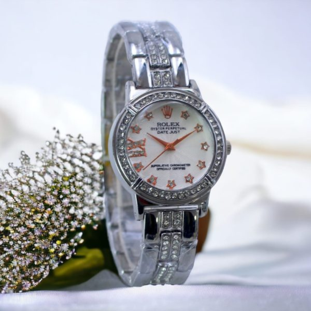 Rolex Fashionable Watches For Women Quartz (Watch Only)