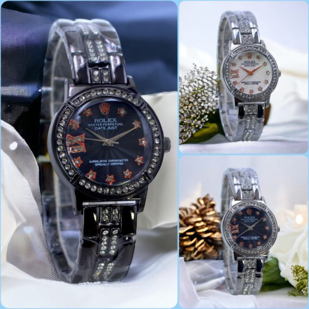 Rolex Fashionable Watches For Women Quartz (Watch Only)